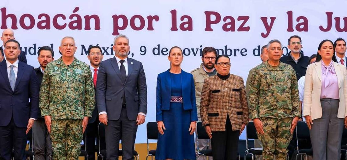 Destinarán 60 mil mdp a pacificar Michoacán; presentan estrategia