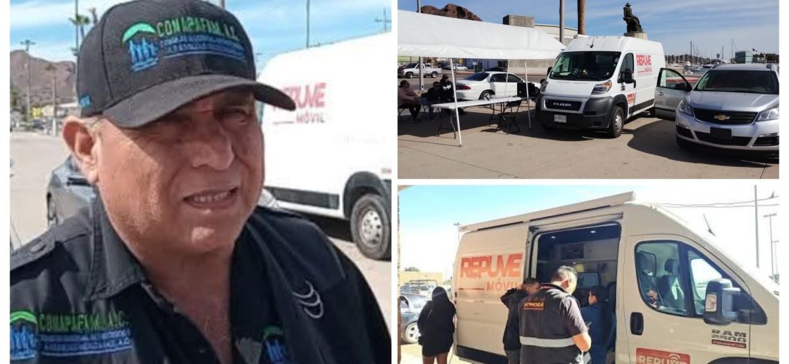 Reagendan módulo Repuve para Guaymas