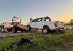 Volcamiento deja ocho lesionados