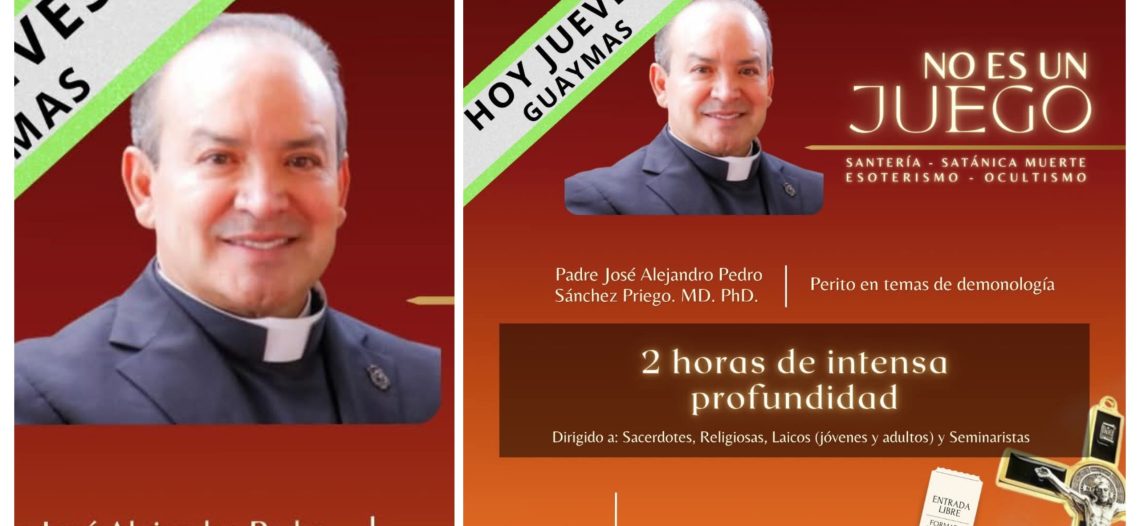 Advierten en la iglesia católica que no es un juego el ocultismo y la santería