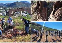 Encuentras Guerreras Buscadoras dos osamentas en Guaymas