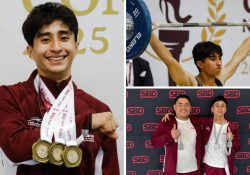 Cierra guaymense Daniel Velázquez 2025 con destacada participacion en evento nacional de pesas