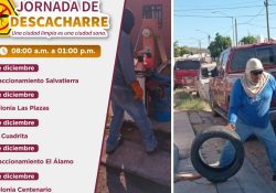 Realizarán jornada de descacharre del 1 al 5 de diciembre en diversas colonias del Puerto
