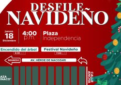 Ya hay fecha para el desfile navideño en Empalme