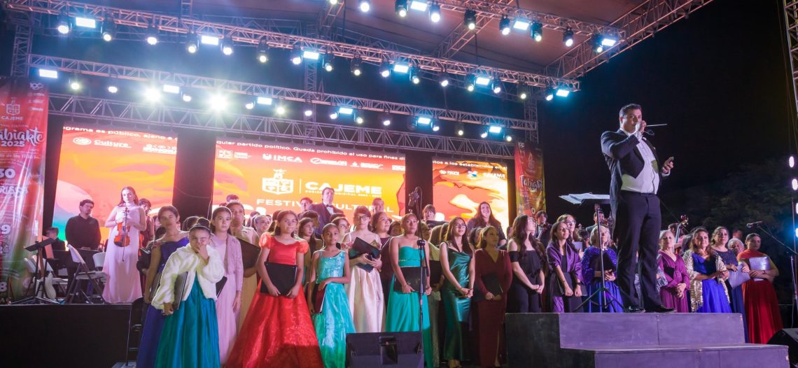 Exitosa presentación de la Orquesta juvenil Fray Ivo Toneck en Cajeme