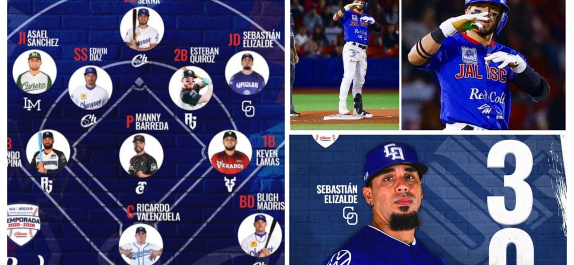 Destacan guaymenses en equipo ideal de Liga Mexicana del Pacífico