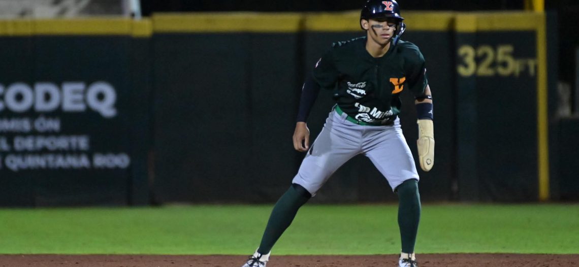 Destaca guaymense Gustavo Vargas como líder absoluto en academia de Beisbol del Pacífico.