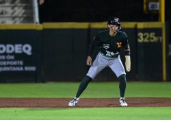 Destaca guaymense Gustavo Vargas como líder absoluto en academia de Beisbol del Pacífico.