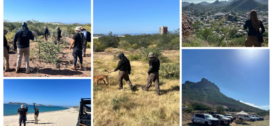 Realiza Comisión de Búsqueda de Personas tres días de jornada en Guaymas