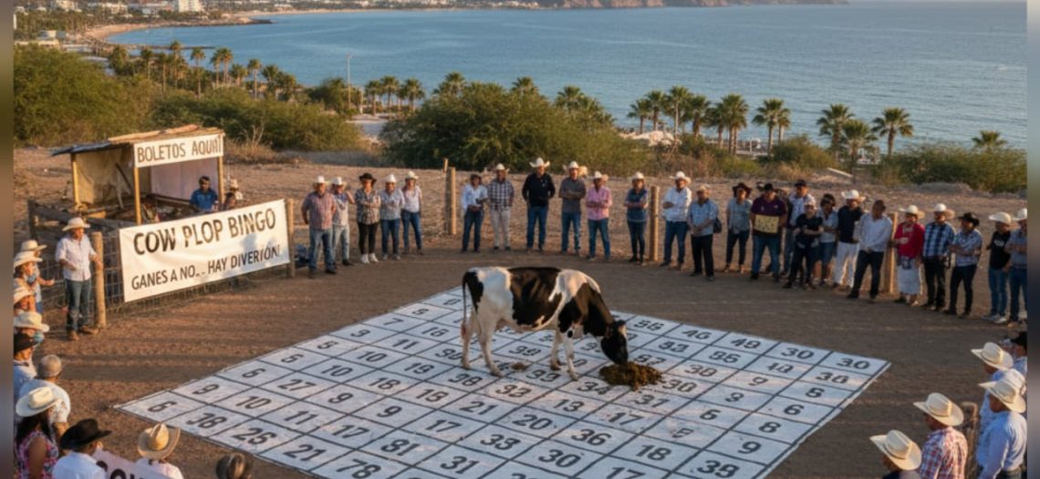 Regresa a San Carlos el juego de adivinar «Donde defecará la vaca#