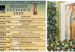 Presentan programa oficial de Dozavario 2025 en el Santuario de Nuestra Sra. de Guadalupe