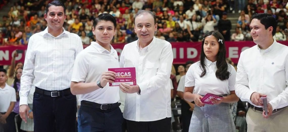 Gobernador Durazo incrementa a mil mdp el presupuesto de Becas Sonora 2026