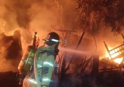 Adulto mayor resulta con quemaduras tras incendio en vivienda de Guaymas