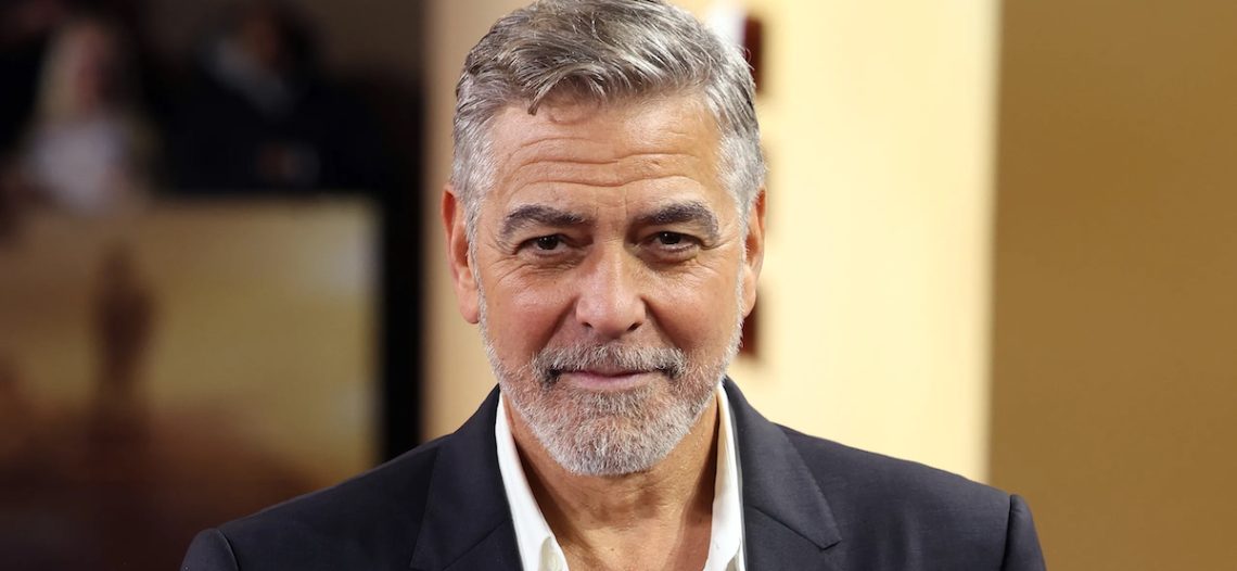 George Clooney anuncia que ya no besará a actrices en sus películas