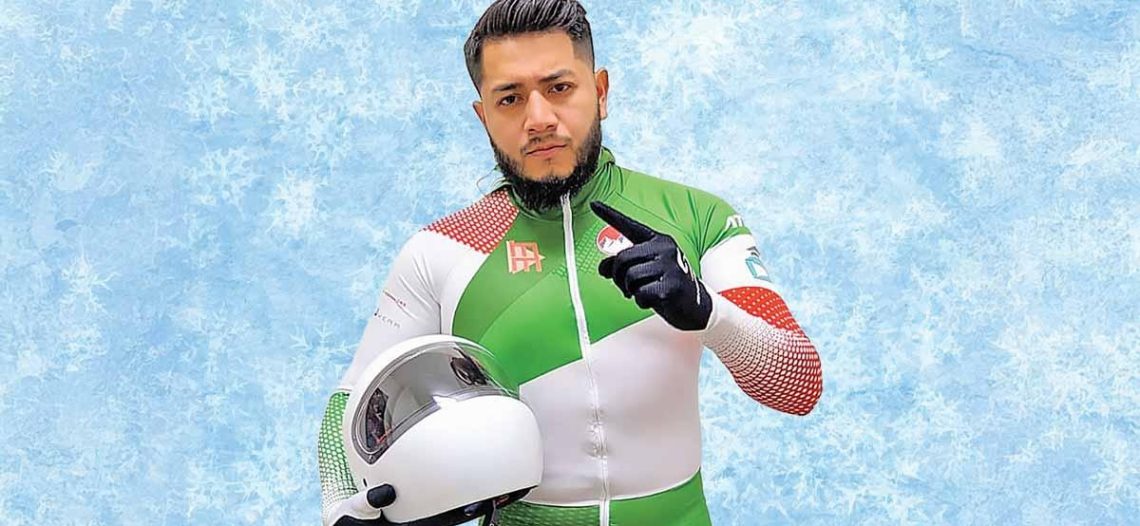 Deyvid Morales vuela en el hielo sin apoyos; mantiene el sueño olímpico