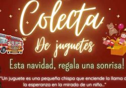 Invitan Bomberos de Guaymas a sumarse a colecta Navideña de juguetes