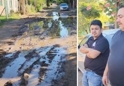 Sufren derrame de agua en colonia Jordan, de Empalme