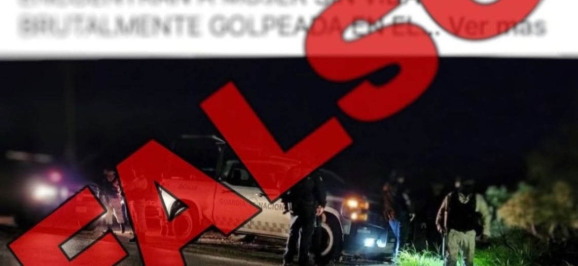 Investigan atropellamiento de mujer en el valle de Empalme