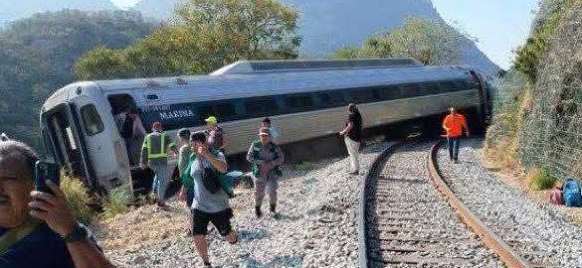 Descarrila tren interoceánico en Oaxaca