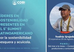 Cooperativista guaymense es ejemplo en sostenibilidad a nivel Latinoamérica