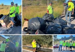 Recogen 20 bolsas ‘Jumbo’ de basura en estacionamiento del Teta Kawi