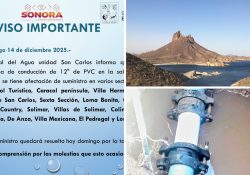Quedarán sin agua varios sectores de San Carlos