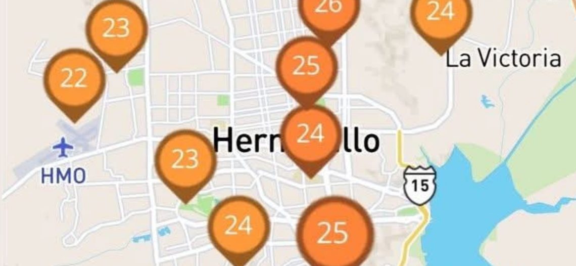 Registra Hermosillo temperaturas récord en noche navideña