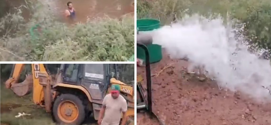 Fuga de agua afecta suministro en 16 colonias