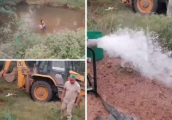 Fuga de agua afecta suministro en 16 colonias