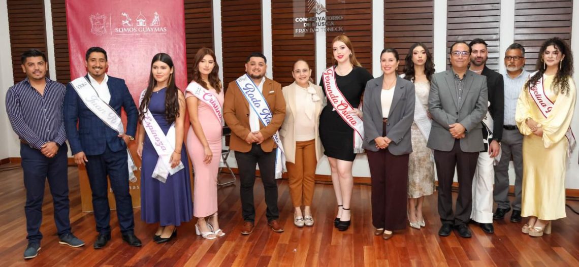 Presentan a candidatos y candidatas al reinado carnavalero