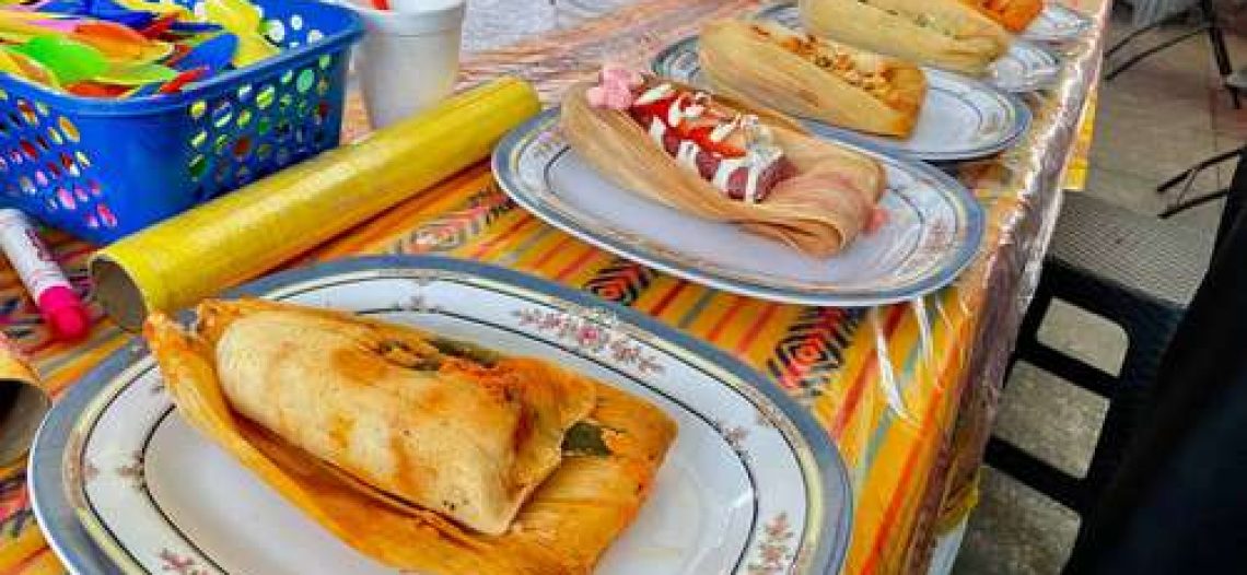Listos para la feria del tamal en Empalme