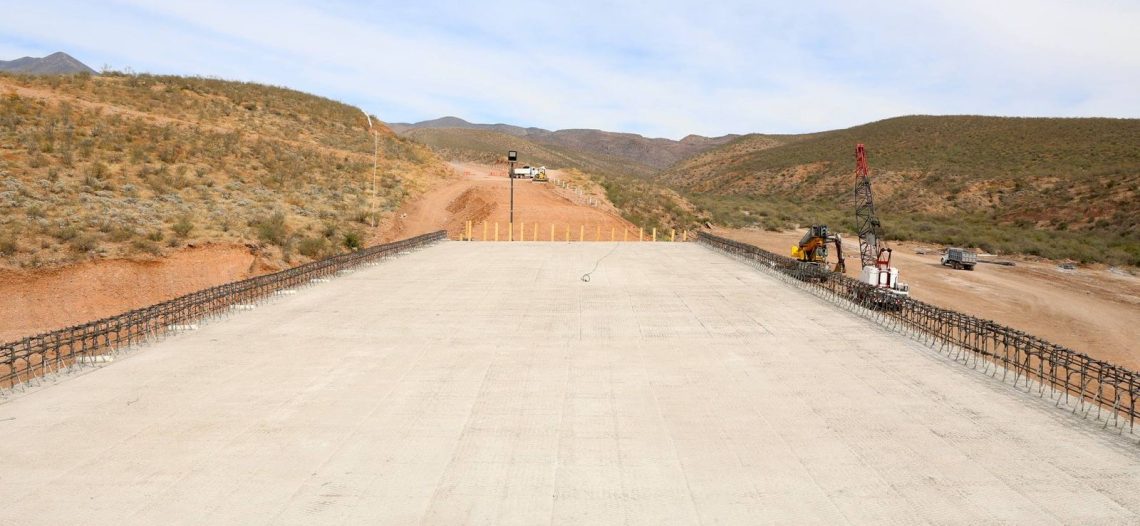 Avance del 80% de la carretera Bavispe – Nuevo Casas Grandes