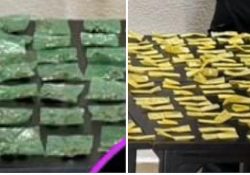 Abandonan mochila con droga en Guaymas durante operativo de seguridad