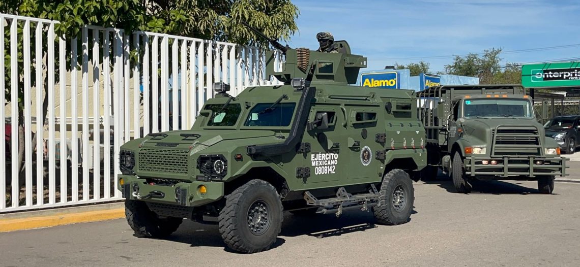 Arriban 1,600 elementos del Ejército a Mazatlán