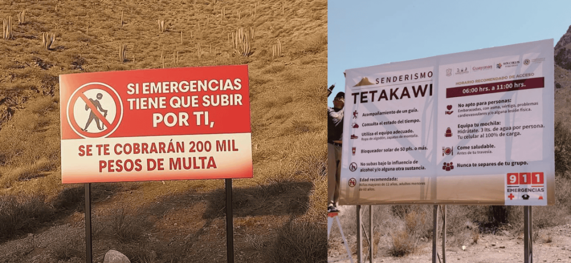 Asociación de Touroperadores propone medidas para regular acceso al Cerro Tetakawi