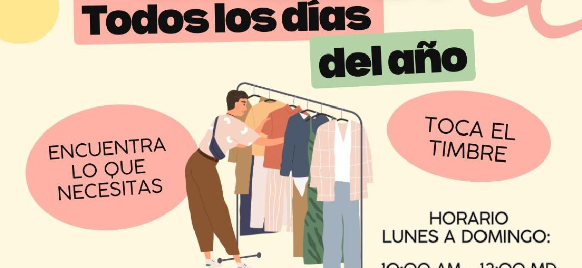 Asilo de Ancianas mantiene abierto su Bazar Solidario