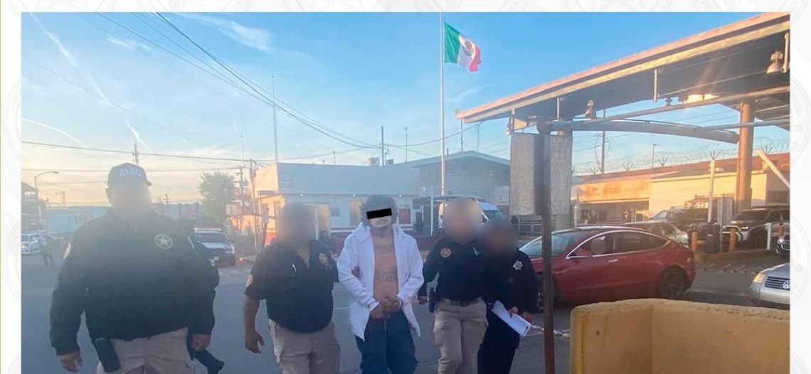 Detienen en Sonora a ciudadano estadounidense con órdenes de arresto vigentes en Estados Unidos