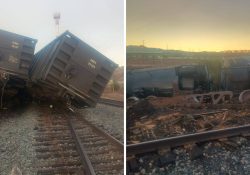 Otro descarrilamiento en Nogales