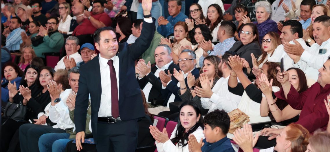 Convocatoria y unidad en informe de de Heriberto Aguilar