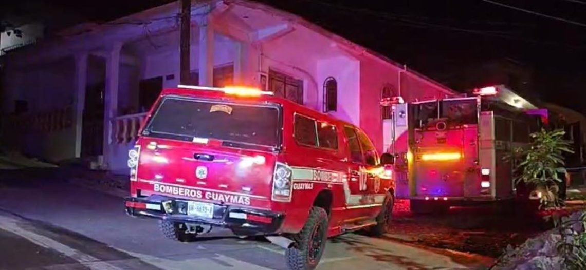 Identifican a hombre que murió calcinado tras incendio en su casa en Guaymas