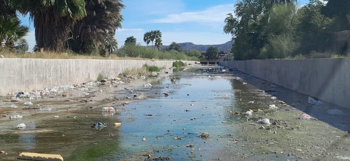 Proyecto de embovedado deportivo en Guaymas está opacado por aguas negras y basura