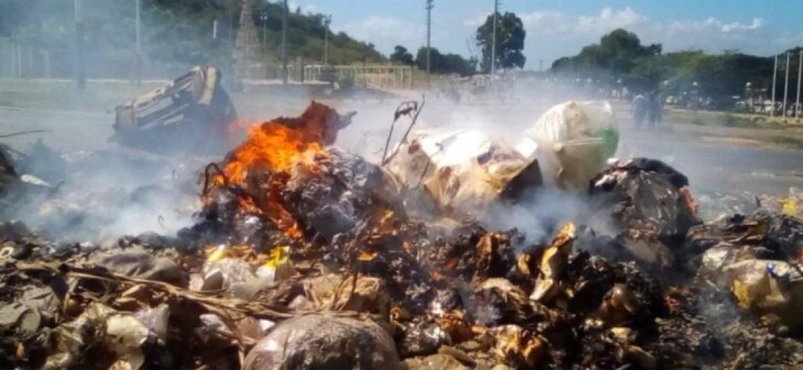 Récord de quemas de basura moviliza a Bomberos en Guaymas