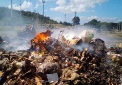Récord de quemas de basura moviliza a Bomberos en Guaymas