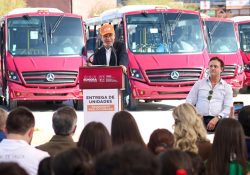 Modernizan flota de transporte en Hermosillo con 49 nuevas unidades