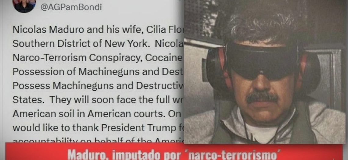 Fiscal de EE. UU. confirma imputación por ´narco-terrorismo´ a Maduro