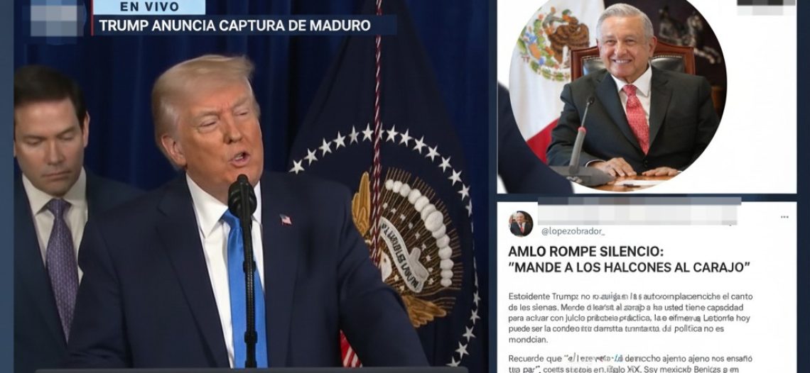Reaparece AMLO en defensa de Nicolás Maduro