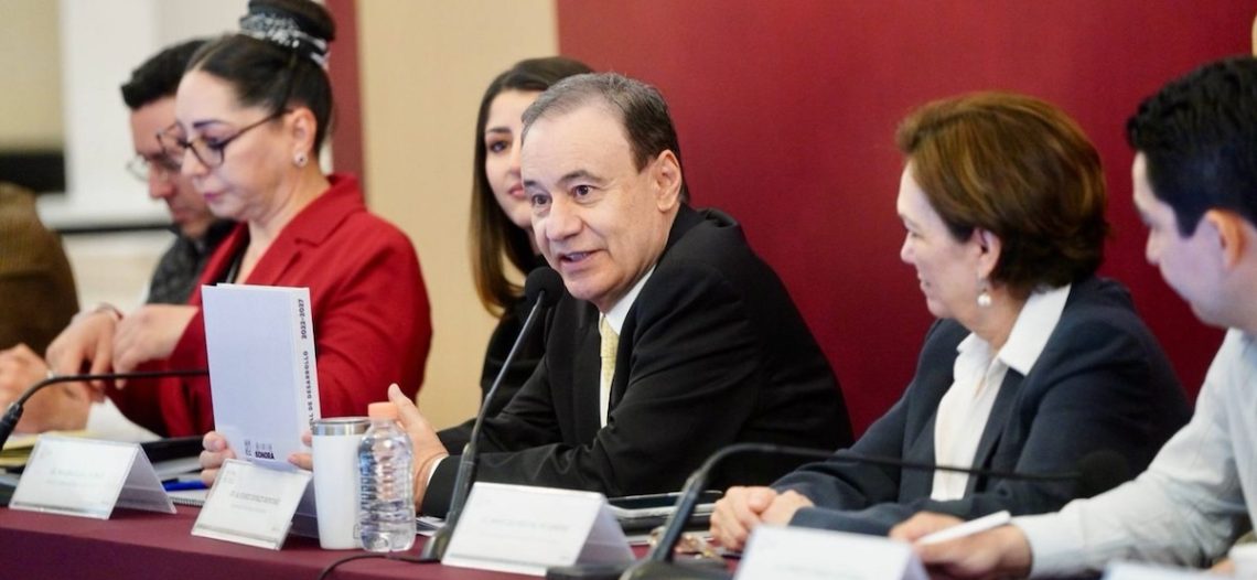 Gobernador Durazo alinea Plan Estatal para reforzar proyectos clave en Sonora