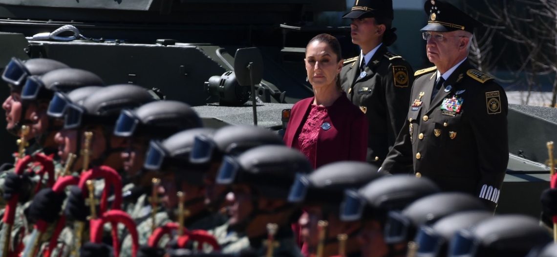 La presidenta Claudia Sheinbaum conmemora el Día del Ejército Mexicano