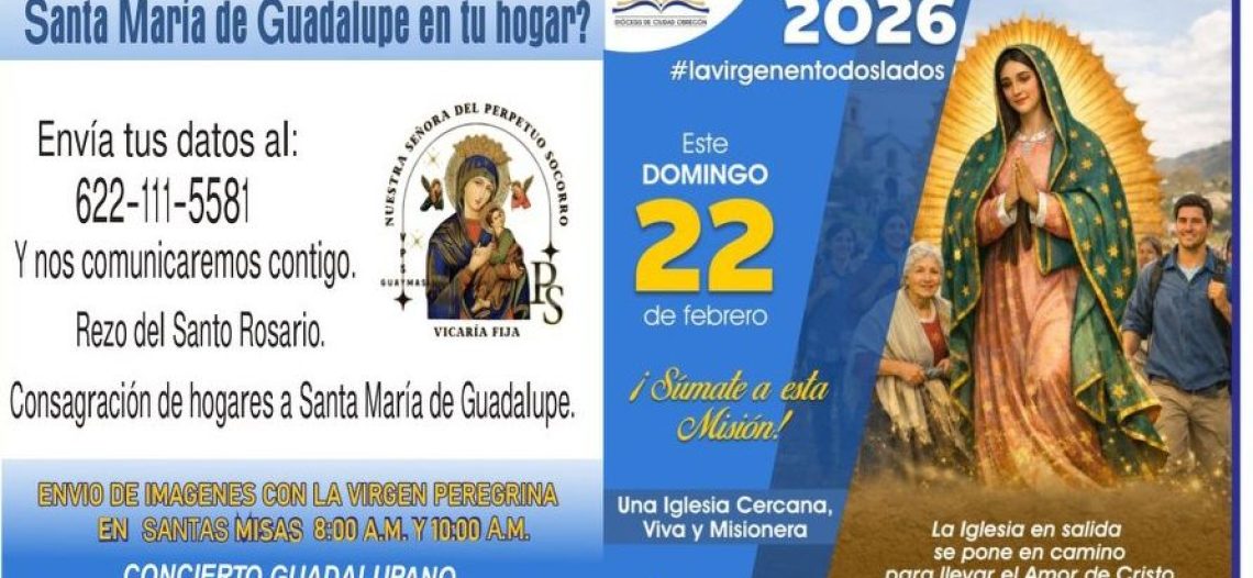 Llevan a la Virgen a «todos lados» con mega jornada religiosa