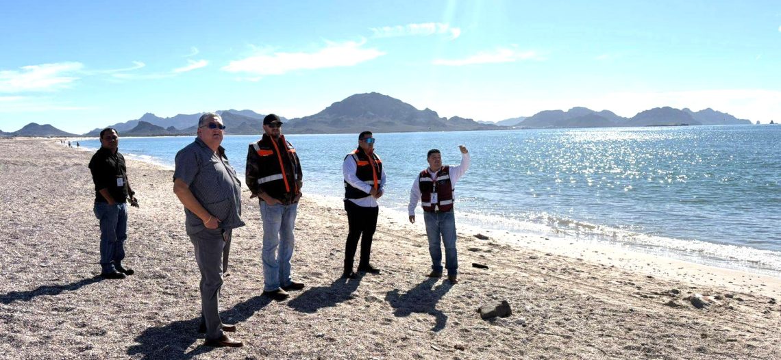 Realizan muestreos en playas de Guaymas y San Carlos